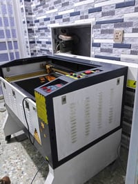 ليزر CO2 • مكبس حراري ٦٠×٤٠ • كتربلوتر