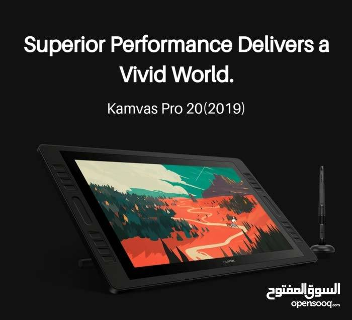 شاشة الرسم الاحترافية
Huion Kamvas  pro 20 inch 
للبيع..
* الحجم 20 انج
* قلم رسم تحسس عالي 
* خاصة للمصممين والرسامين
* تربط مع جميع اجهزة الكومبيوتر واللابتوب
* تربط HDMI و دسبلي بورت

مستخدم قليل جدا 
السعر 500 الف 
للتواصل ***********
