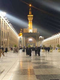 حرم الرضا • وردة الياسمين • سياحة وسفر