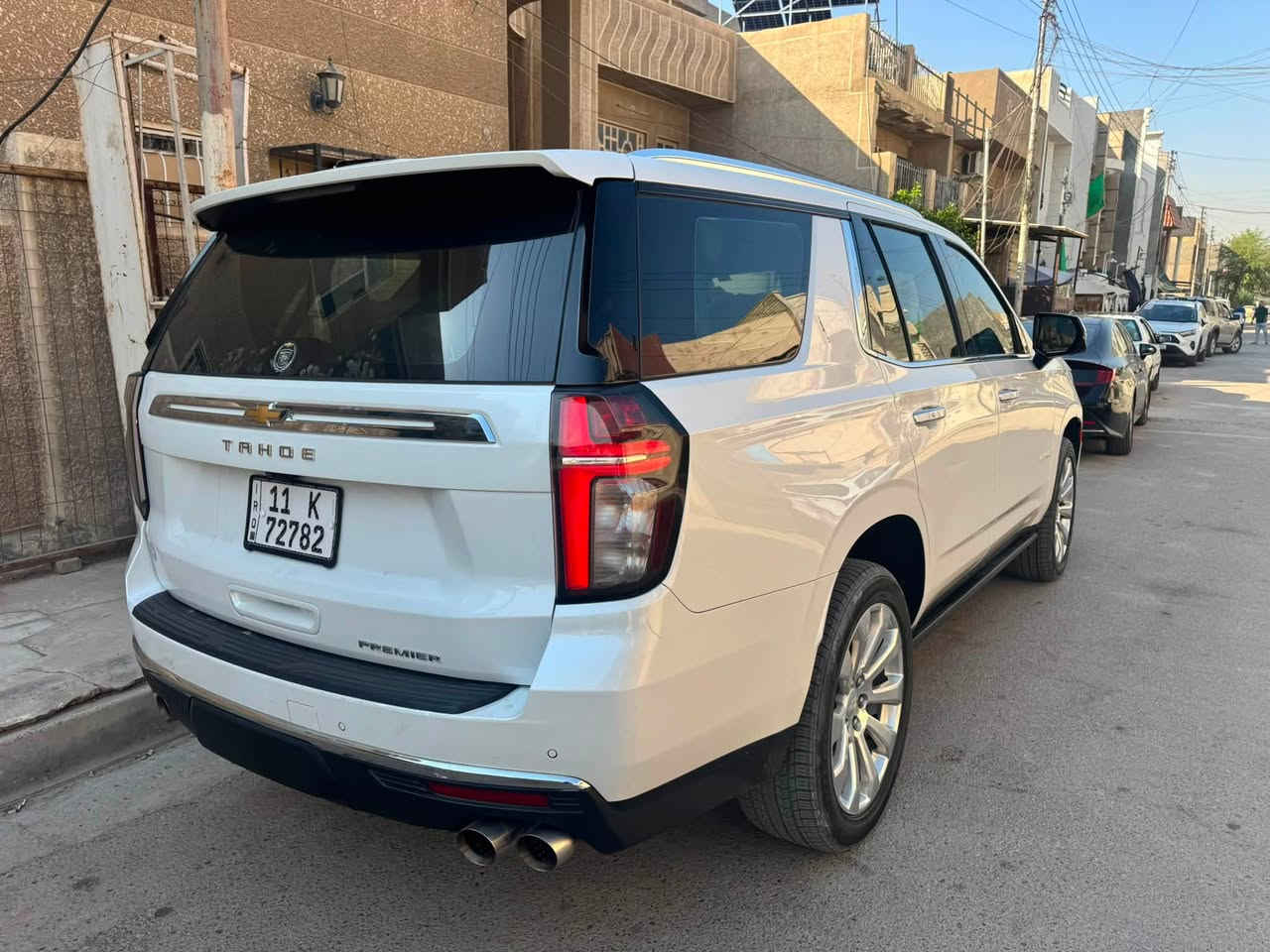 السلام عليكم
للبيع تاهو موديل 2021 بريمير فول مواصفات خليجية 

محرك 5300 

السعر 40

بدون صبغ 

***********
