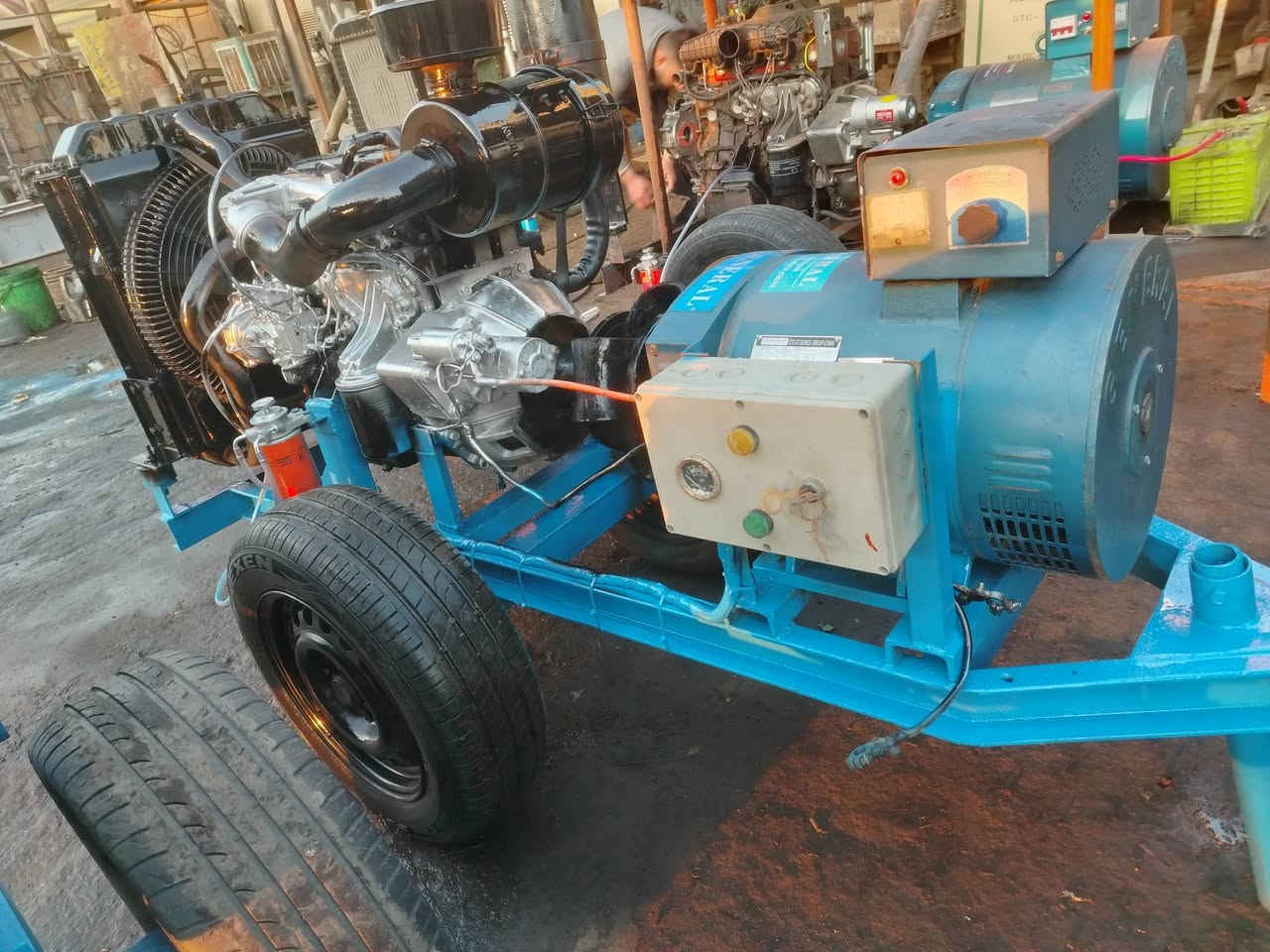 تحيه طيبه
مولد كيا نضيف جدا مكفول مع رأس توليد 30KVA
سعر 15وبيهه مجال مكان نجف ***********
