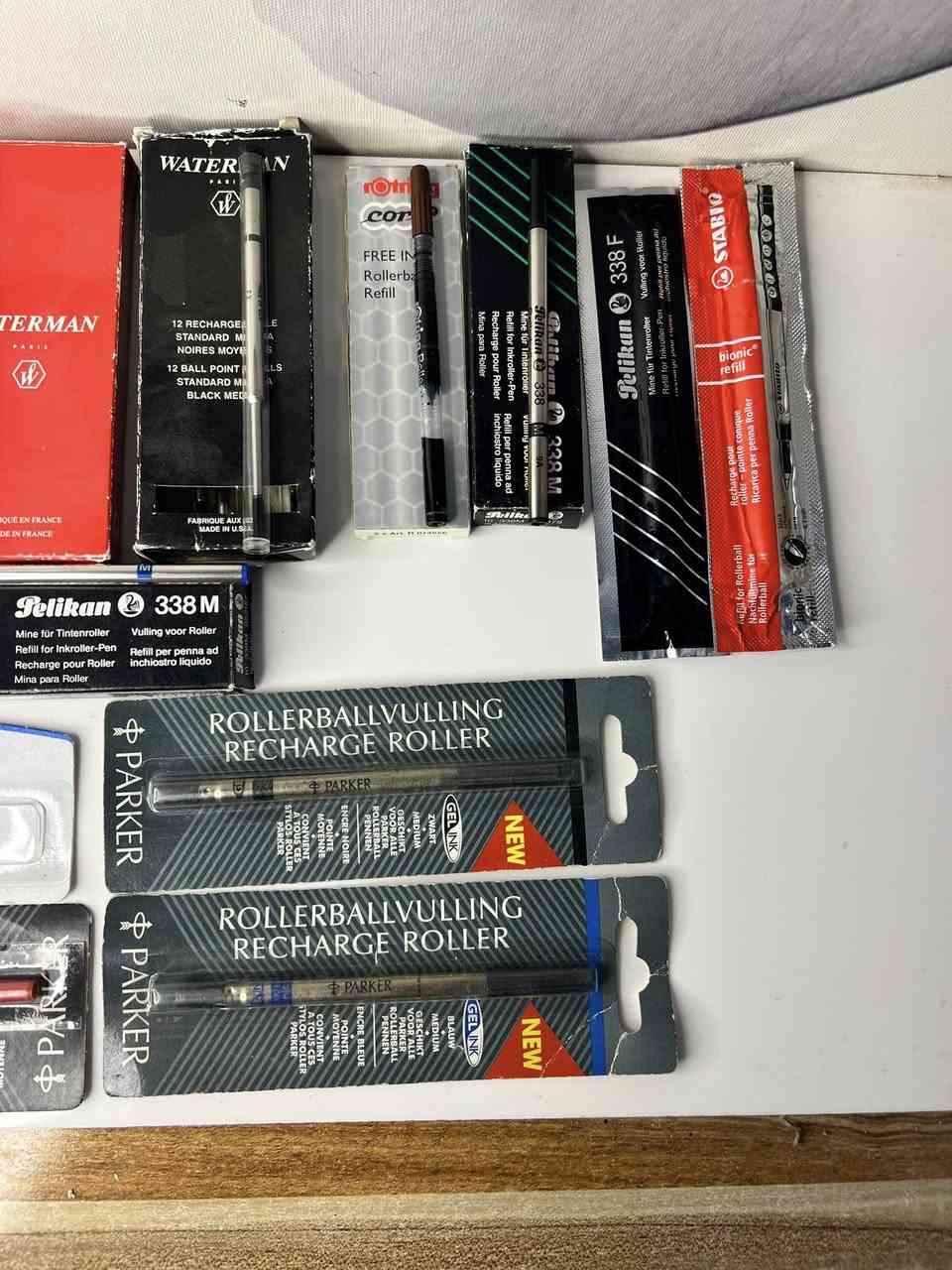 لبات باركر واترمان شيفر كروس متنوعه جاف وسوفت الكل اصلي القطعه ع 5 الاف يوجد توصيل


**إذا كنت صاحب هذا الإعلان وتريد حذفه لأي سبب، رجاءا أرسل رسالة إلى الدعم الفني**