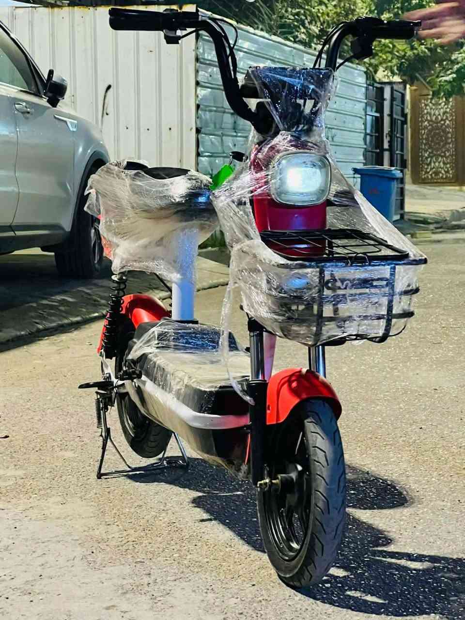 السلام عليكم دراجه شحنه حجم 14 دراجه بعدها بل نايلون دراجه فول بيها 3 سرع الدراجه سرعتها 45 دراجه كامله من كل النواحي سعرها 350 الف مكاني بغداد الزعفرانيه لايت عالي ناصي الدراجه اربع بطاريات الشحنه الوحده 30 كيلو شاشه ايباد
للإستفسار الاتصال ***********
