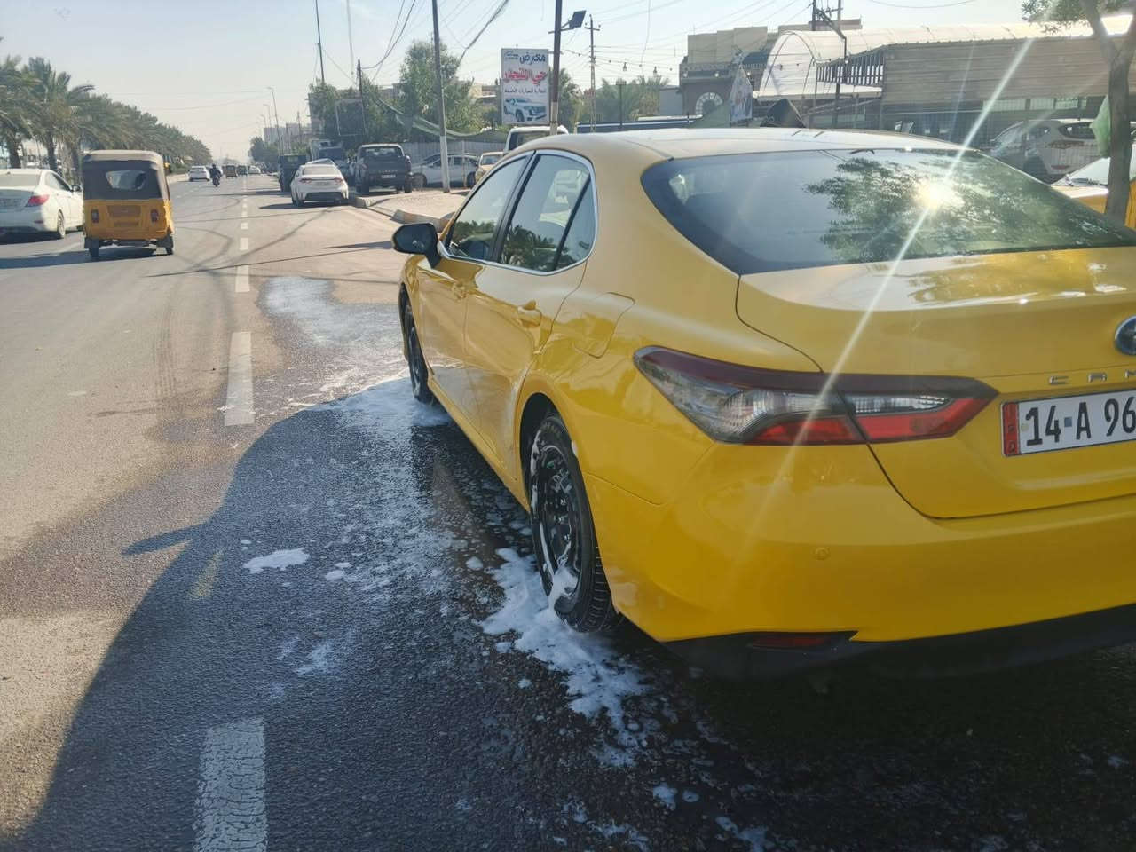 اسلام عليكم
كامري Le 2022 هايبرد خليجي
  للبيع اصل مو معلايه باسمي
 تحويل مباشر
ماشيه 140
موصفات سيارة
3< _>انظمه قياده
ECO
NORMAL
SPORT
نظام توقف ذاتي
HOLD
EV
MOOE
نظام ثكيل S+D الاعتيادي
تحكمات اربع جهات
حاكيات صوت سستم كامل 
اضائه داخليه LED
شاشه لمس 
تشغيل بصمه 
شحن لاسلكي وشحن تايبسي
تبريد ثلج 
حداديه جديده مناقصه اي شي
دوشمه كامله ارضيه وكشنات 
تبريد خلفي امامي قطعتين
هزه جديده سنويه 2030
مكان سياره بغداد الشعب 
رقم الهاتف ***********
