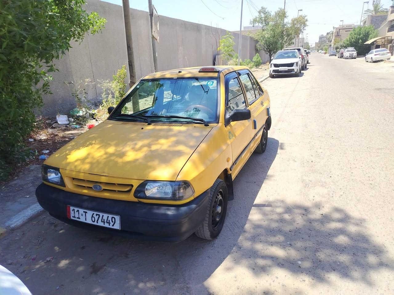 السلام عليكم سايبا للبيع موديل ٢٠١٢ نفخ سيارة جاهزة مكينة جديدة قبل ٤ اشهر مجفتها تبريد ثلج ❄️ كهربائيات كلها شغالة صدر جديد تايرات جدد ترايك وين متريد  بدون شواصي عنواني بغداد شارع فلسطين ***********
