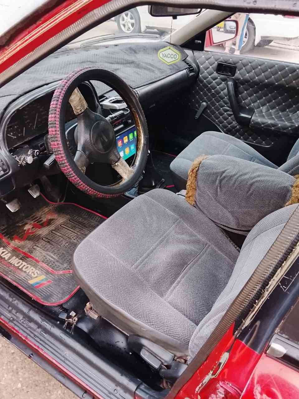 مازدا 323 كير محرك شرط بدون صبغ بدون ضرر سنويه٢٠٢٨ كابون بنزين بيها السعر 22 وبيها مجال بسيط كهربايات كلها شغاله شاشه كاميرا خلفيه شرط التحويل طخمها جديد داخلها جديد  الشراي يتصل ع الرقم ***********
***********
