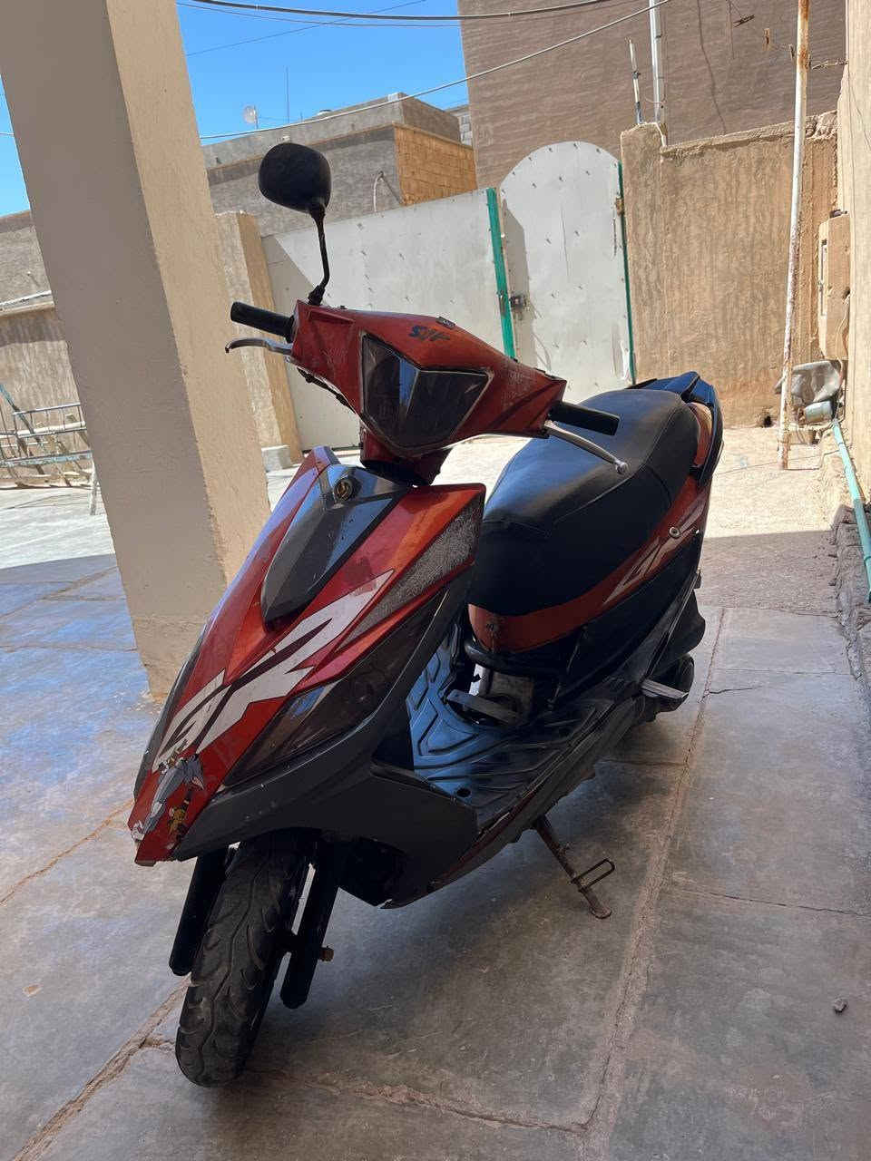 سلام عليكم ماطور للبيع
الماطور سايم نحله
كامل الماطور كابريت جديد التايرات نضيف البطاريه جديد محرك مجفت 
الماطور سعره خاص 
استفسار اتصال على الرقم او مراسل 
*********** 

مكان حديثة الانبار
