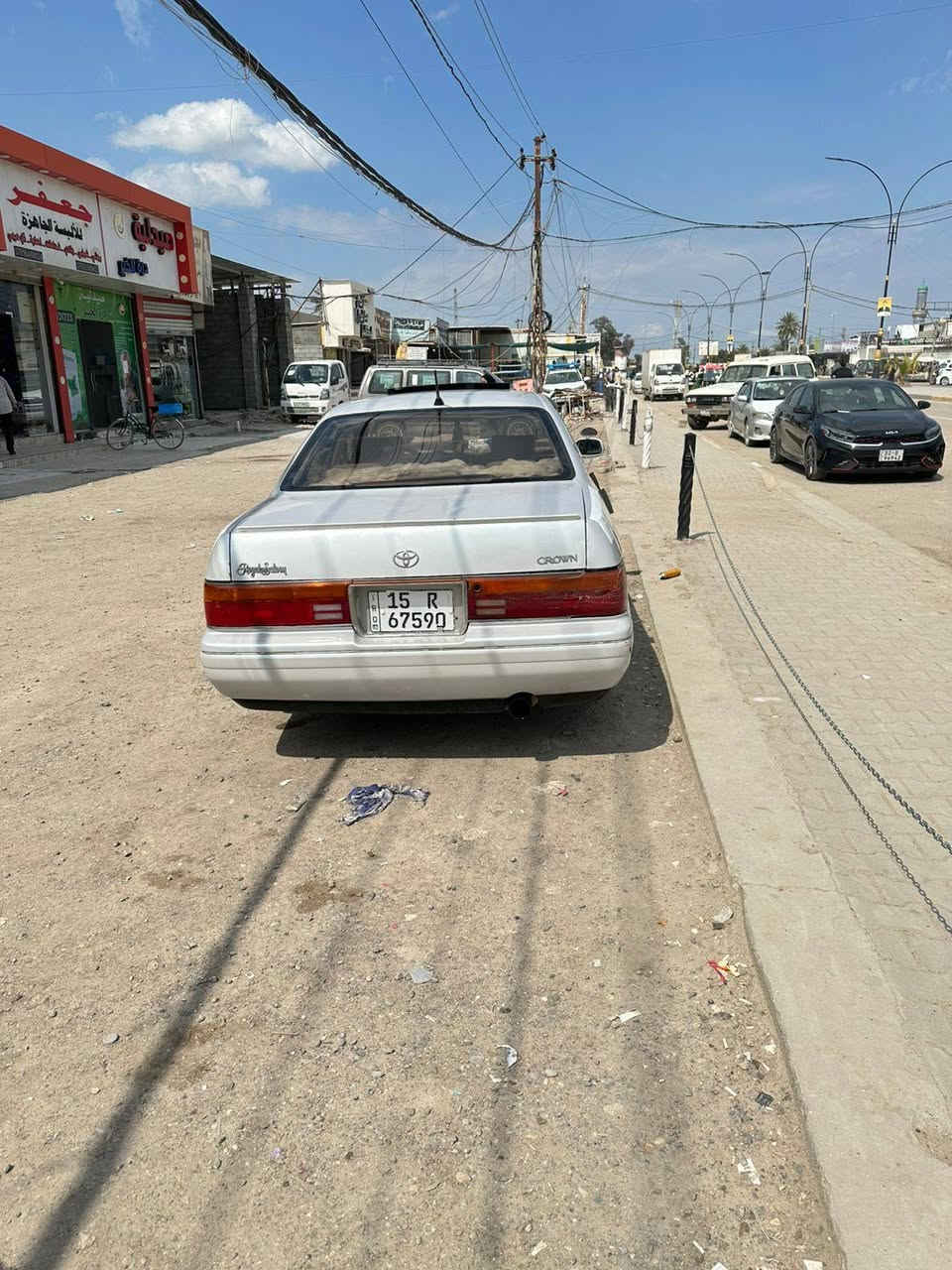 لبيع كراون بطه موديل ٩٣ سياره كفاله كص وصوليات بسمي سنويه ل ٣٠ سياره جاهزه ونضيفه كلش سعر ٥٥ وبيه مجال مكان بغداد ابو غريب رقم ***********
