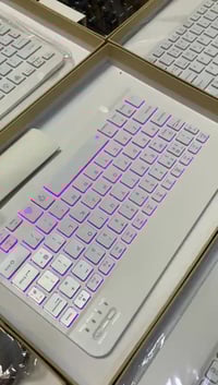 كيبورد RGB • بلوتوث • ١٥قطعة