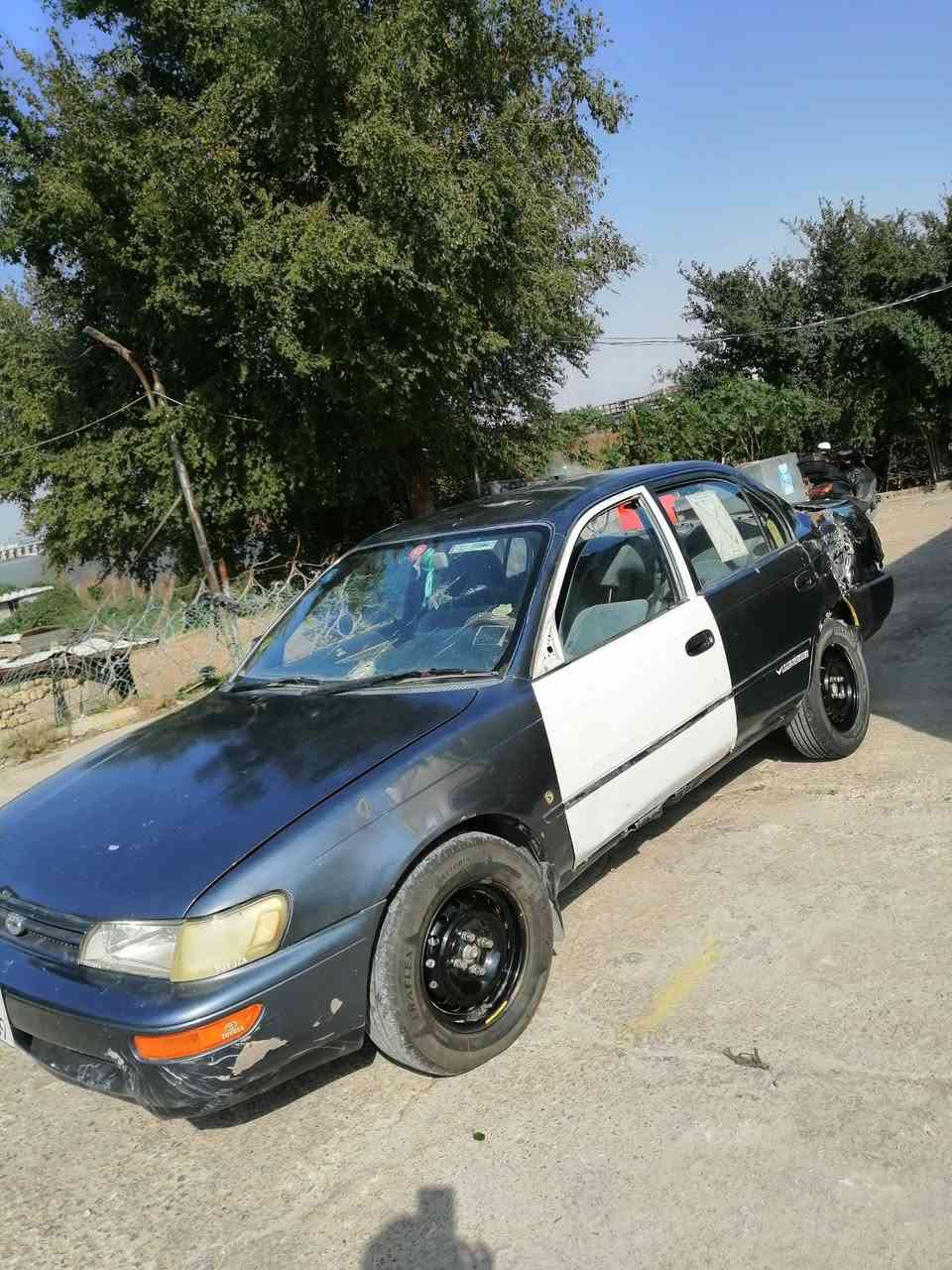 كورلا 2003
مكينة 1600 شغالة تمام
نفخ + تخم تاير
باتري جديد 
گير وصدر بحالة جيدة
تبريد وتدفئة شغال
داخل نظيف
ضرر جاملغ خلفي وطخات خفيفة
السيارة ورثة
سنوية نافذة لغاية 2034
رقم إنكليزي / بغداد
صاحبها من الكوت
بيع سريع

💰 السعر: 20 ورقة فقط 

مكاني / كوت، العزة الجديدة، قرب فوج الطوارئ 
رقم ***********
أبو حسنين الداوودي
