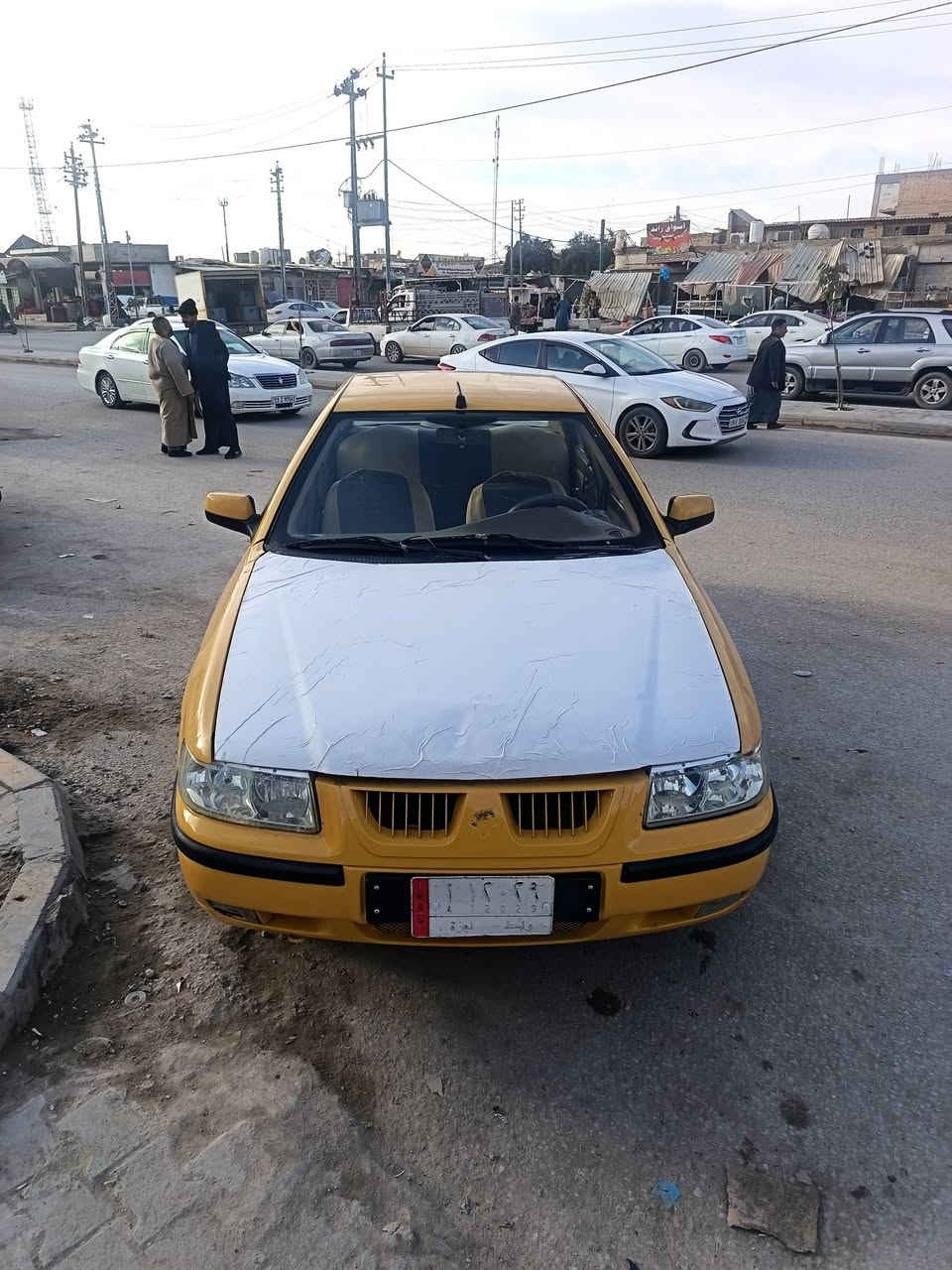 سمند موديل ١١ رقم واسط سنويه ماساقطه راعيه يريد مداور مصفره هيئه عليه غرامه ٢٠٠ الف السعر ٢٩ وبيه مجال ***********
مكان السياره نجف
