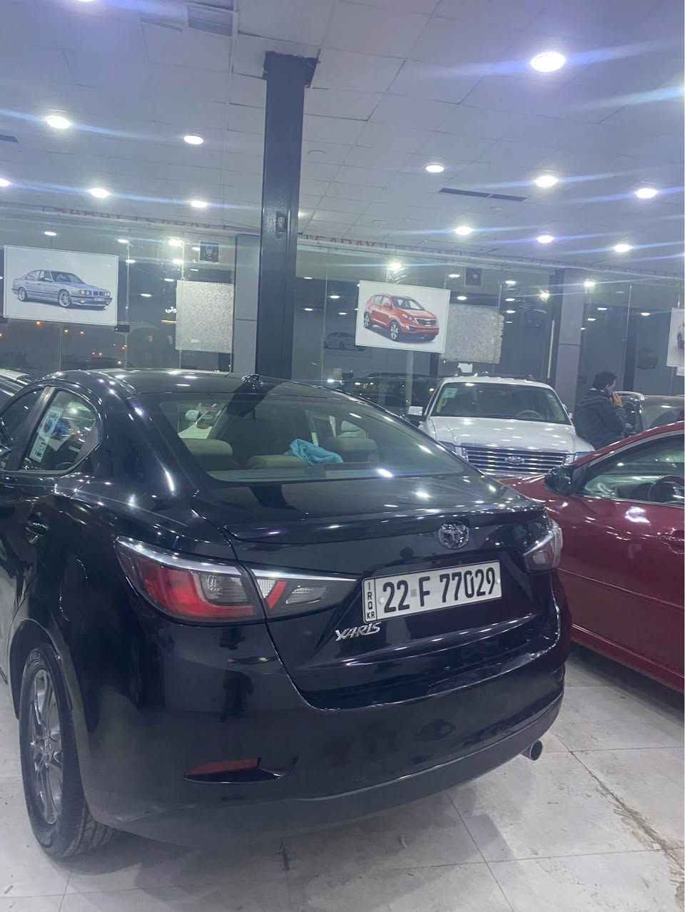 تۆیۆتا یارس ئەمریکی 2020
چوار جام کارەبای
کامێرە 
شاشە گەورە
راداری پێشی و خەتی جادەی
عەساسی دواوە
زۆر مواسەفاتی دی تێدایە 
سەیارەکە زۆر پاکە بێ کێشەیە
سەیارەکە 11هەزار کیلۆمەتر ڕۆشتوە
3پارجە سبوغە بێ داخلی 
شوێن هەولێر
ژمارە مۆبایل*********** وەتس ئەپی لەسەرە
نرخ95  مەجالەی تێدایە أربيل, العراق
