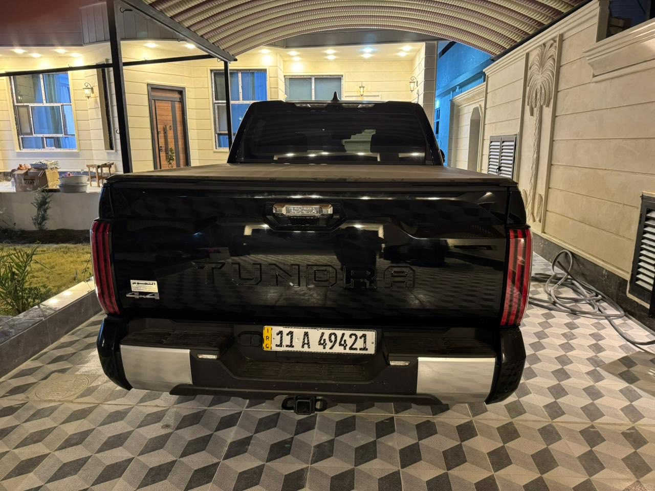 تويوتا تندرا 2023 ليمتد
محرك 3.5  توين تيربو ماشيه 27 الف السيارة جديده فول مواصفات ضررها فقط بارد بالجمرلغ. السعر 430 
العنوان ديالى بعقوبة 
الاتصال على ‭0770 759 0657‬
