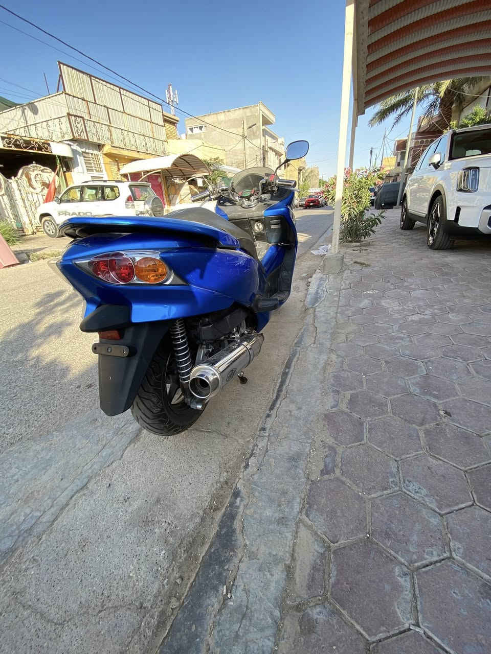 سلام عليكم
فورزه صفر١٠ S7 
الدراجه مكينه كفاله عامه 
نضيفه جداً كفراتها بيها حادث
مكاني كوت
***********
