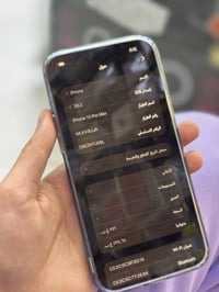 13 برو ماكس 256 بطارية 91 مع كارتون  الشاشة مبدل شاشة اصلية وليس كوبي ...