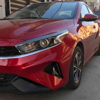 ‏  كيا فورتي 2024 وارد امريكي 🇺🇸 فئة (LX)ضرر واضح البنيد +جاملخ الأيمن...