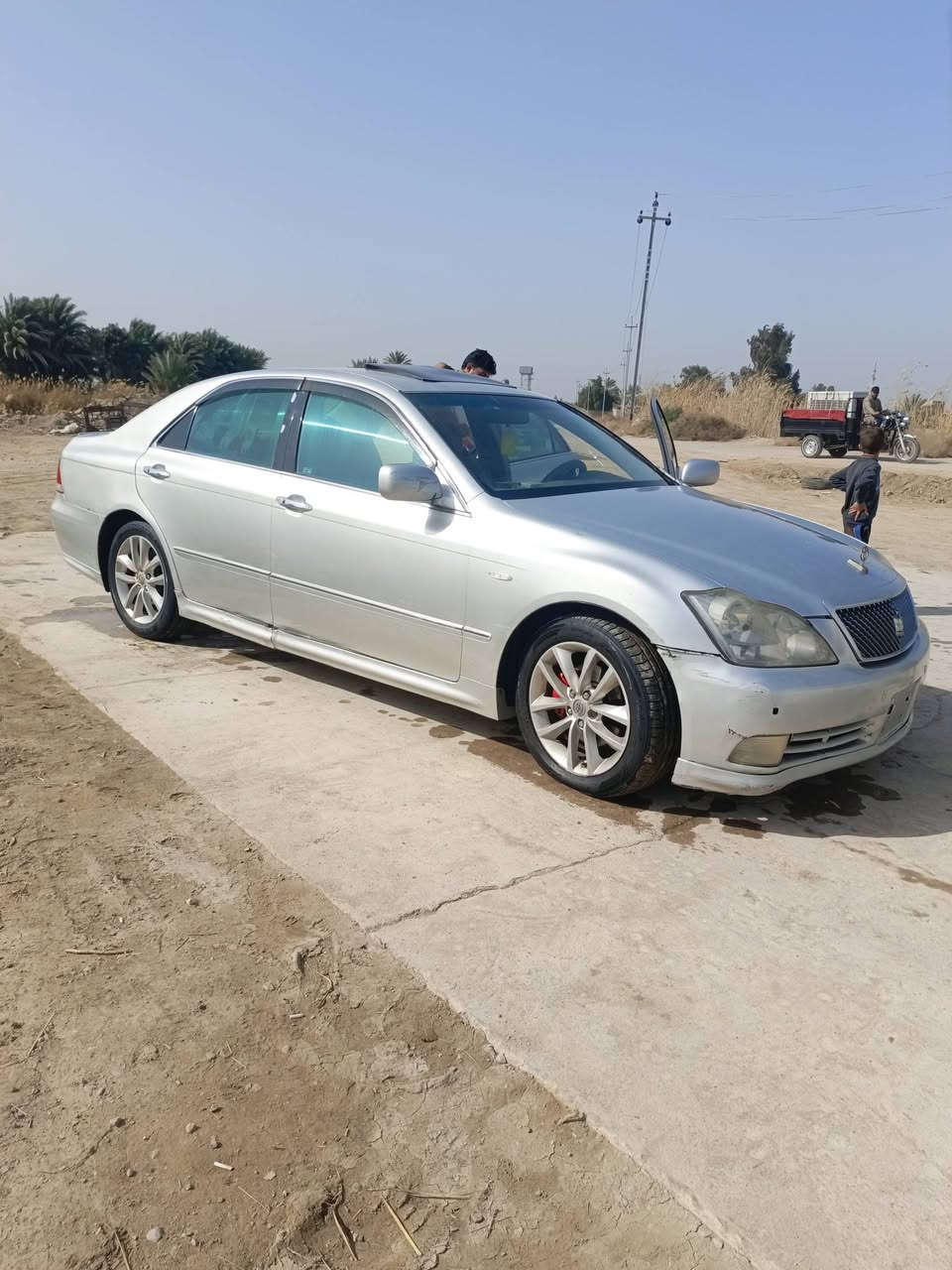 سلام عليكم كص جنطه ادوات شاصي 82 3دكم بصمه شاشه كامره خلفيه لايت دوار مكينه كير حدا تخم تاير تبريد تدفاء اثلث سياره جديده جاهزه بدون لوحات مكان الشطره سعر 34اتصال ***********
