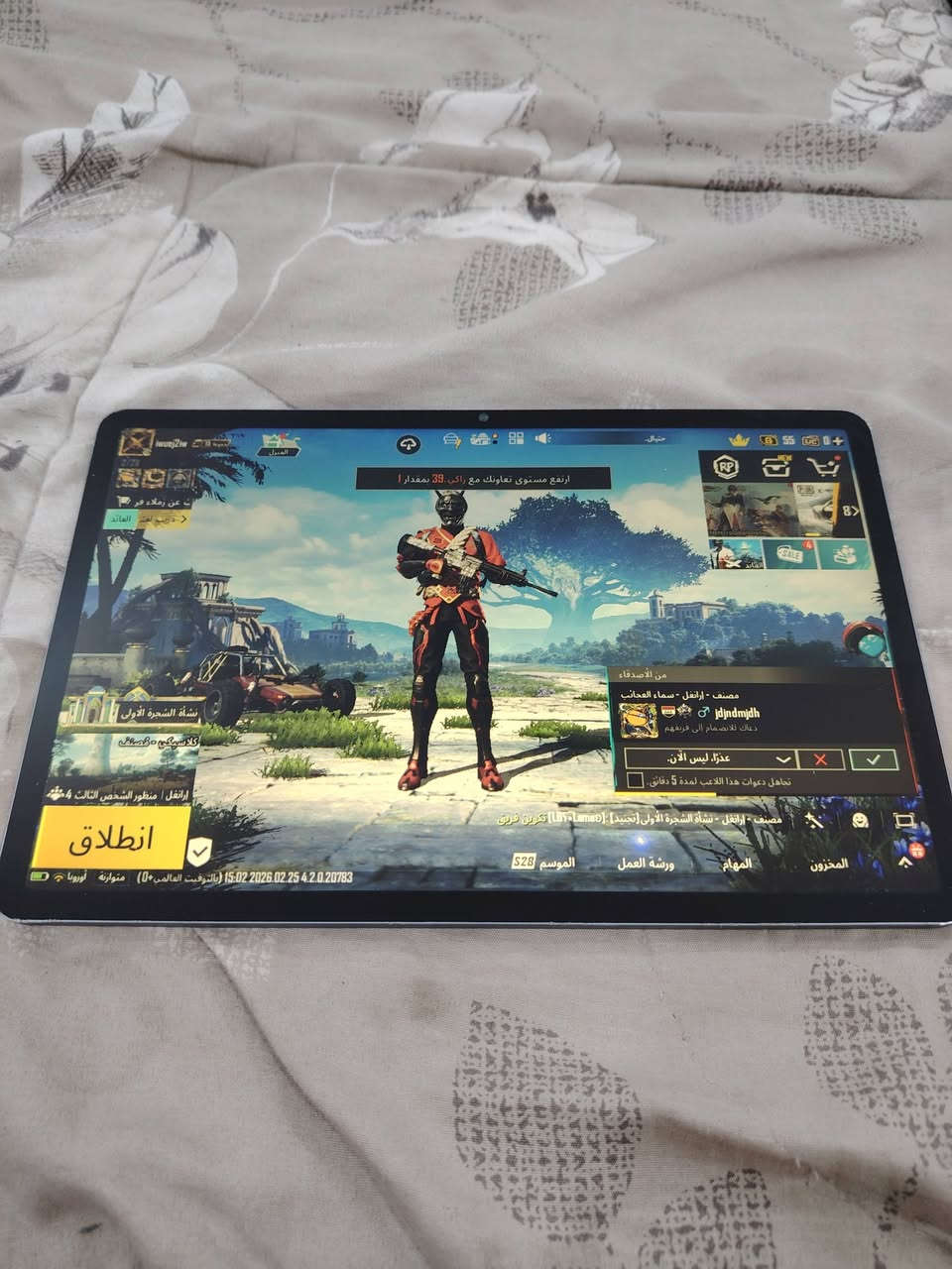 هواوي ميت باد 11.5 جهاز نضيف فقط مبدل شاشه شرط وكالة اصليه بضمان بي بعض الشخوط في الشاصي ولكن ما مأثر جهاز قوي ومرتب احدث نضام بي من هواوي بطاريتة وغراضه كلهن علبلاد مفولات مكاني (بغداد الشعب )(السعر~~ 180 الف ) للعلم الجديد حاليا ب 350 الف   رقم للتواصل ***********
