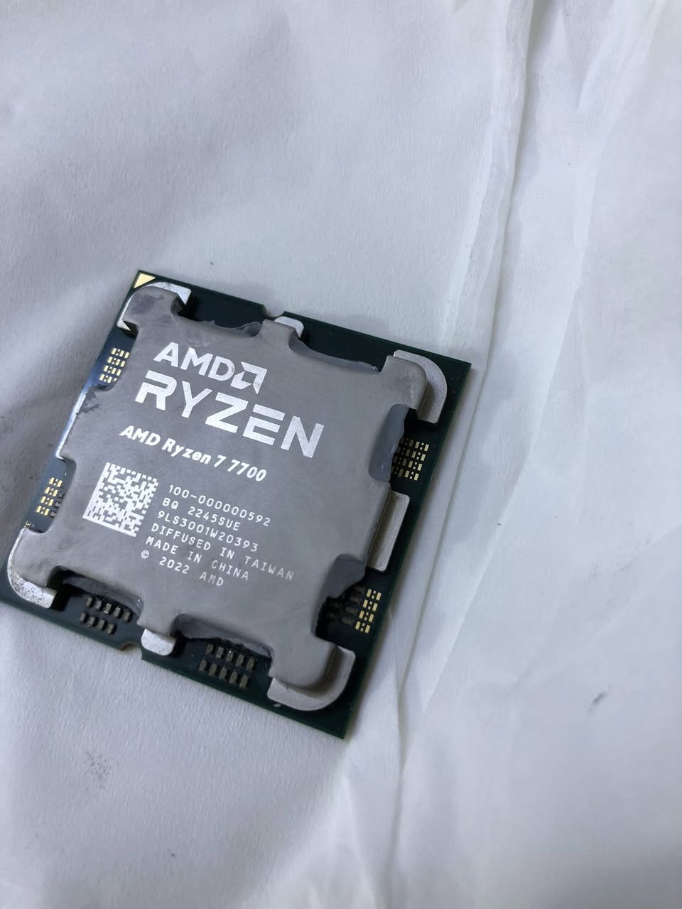السلام عليكم شباب
معالج Ryzen 7 7700 BOX
المعالج مستخدم اخو الجديد حرفياً، الله شاهد اخذته من جان سعره غالي وجان ب٤٣٠ الف
مع الكارتونة الاصلية
رايدة للبيع بما يرضي الله، طبعاً بعده تحت الضمان ومكفول من كلشي
مكاني بغداد


**إذا كنت صاحب هذا الإعلان وتريد حذفه لأي سبب، رجاءا أرسل رسالة إلى الدعم الفني**
