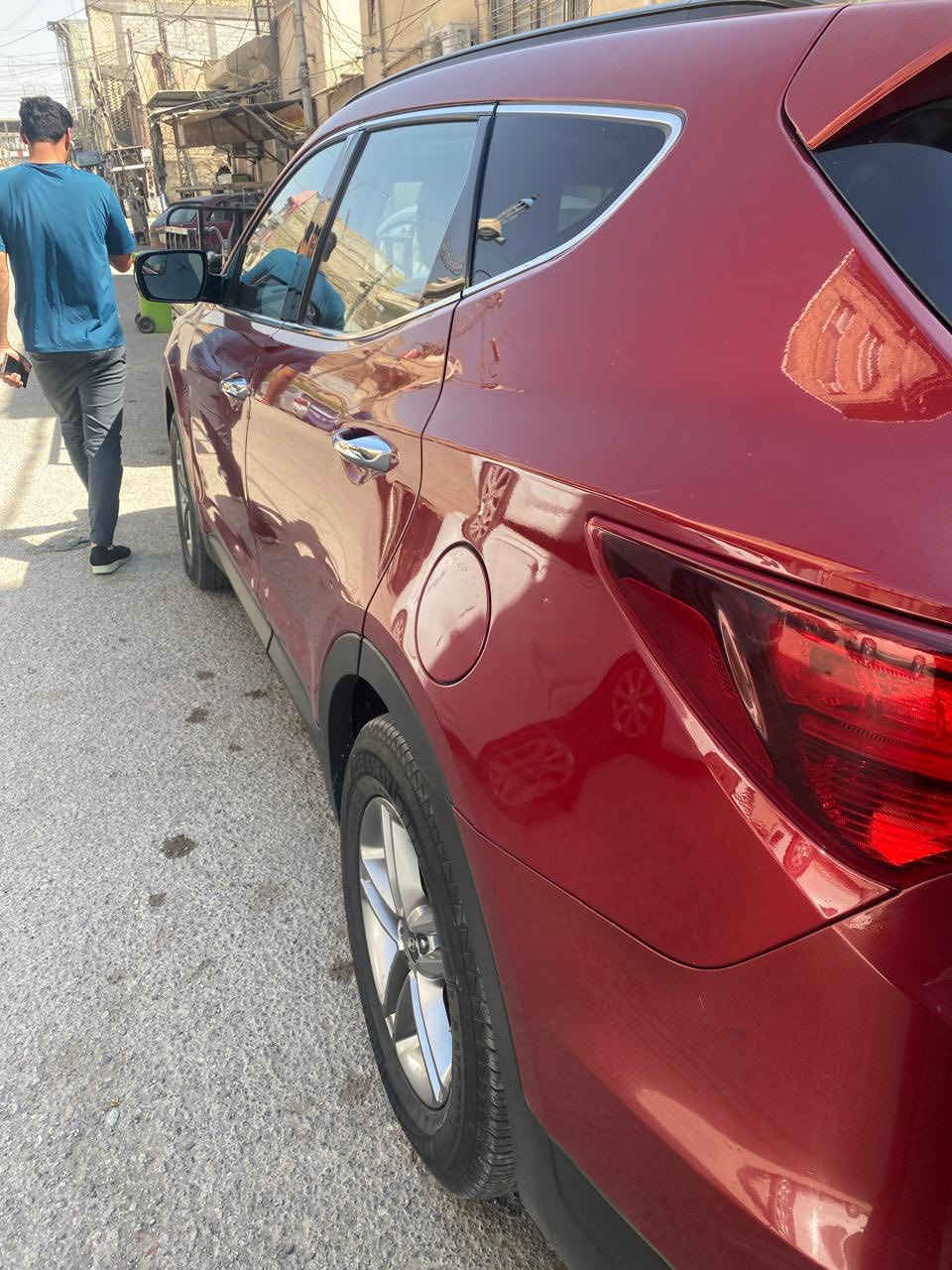 السلام عليكم سنتافيا للبيع 2018 وارد امريكي كلين تايتل بيها طخات صغيره موضحها بصور طخات من امريكا ولباقي كله مكفول رقم سليمانيه كير محرك شواصي لغوده كله مكفول مواصفاتها شاشه كامره تحكم ستيرن بعد بيها موصفات سياره نصبتها حلوه و نضيفه مكان سياره نجف الستفسار اتصل ع رقم ‭ 

‭٠٧٨٠ ٩٩٠ ٥٨٧٣‬
السعر 145
