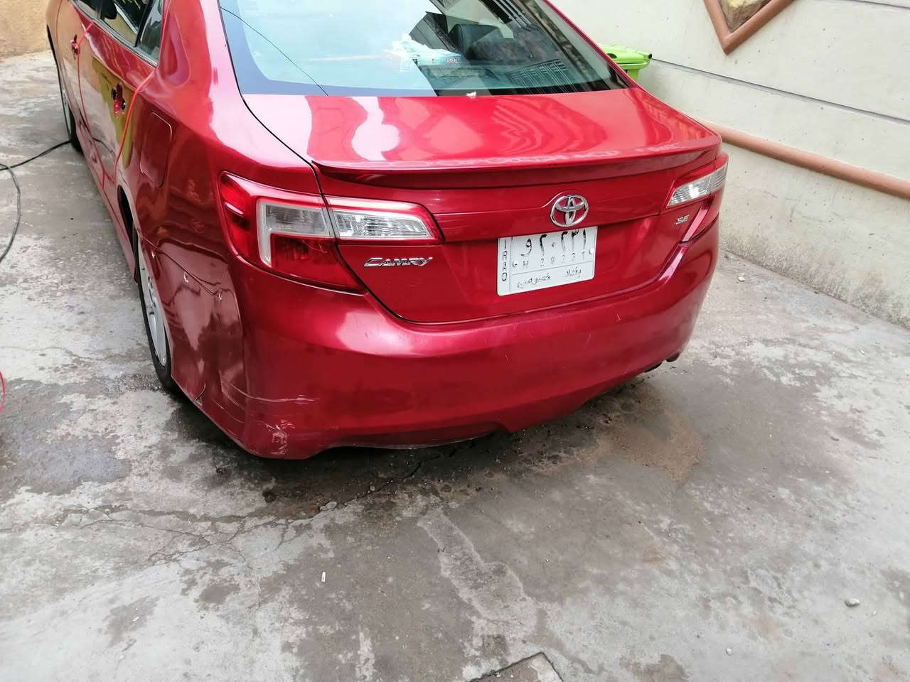 كامري موديل ٢٠١٢ محرك ٢٥٠٠ بيه قطع طبغ ابيع حزام بيه منضومة غاز ٦٠ لتر السياره خير من الله السعر ١٠٥ شده وخمسه وبيه مجال *********** مكاني بغداد
