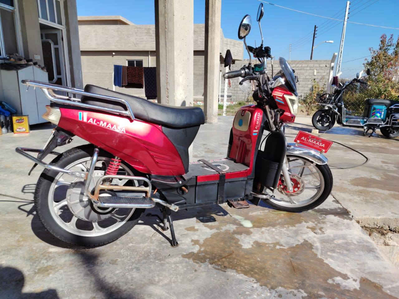 السلام عليكم موطور شحن للبيع موديل 2023شركة الخوين الموطور نضيف بطاريات جدد شرط الفحص سعر 500الف وبي مجال بصيط المكان فلوجه الستفسر على هذا ***********الرقم او خاص
