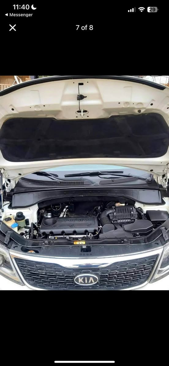 Kia Sorento 2013
خلیجی
مۆدێل 2013
٤ پستۆن  2.4L مەکینەی تازە تەشفیت کراوە
بەس پانۆراما نییە ناو زەرد سێ ڕیز کوشن تەبرید مەرکەزی لیدی پێشەوە نیزام ECO پەردە حاسەی پێش و دواوە کامێرا 
سەیارەکە زۆر پاک ماوەتەوە ١٥٦،٠٠٠ هەزار كيلۆمەتر رۆشتووە
گێڕ و مەکینە و تەبرید و هەموو گیانی بە شەرتە 
یەک دینار مەسرەفی تیا نییە ٤ تایەی تازەی بۆ بەستراوە سەنەوی تا 2029 تازەیە سۆنەری دانراوە

تەلەفون :  ***********
