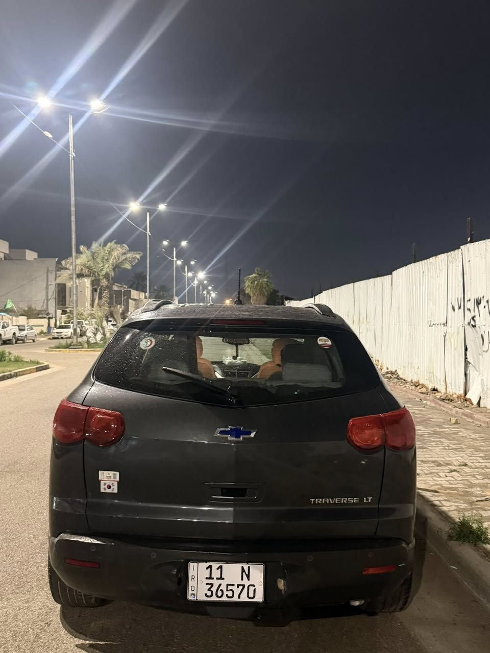 السلام عليكم
ترافرس2011 وارد أمريكي 4قطع صبغ  السياره خير من الله جاهزه بدون نقص كهربائيات جاهزه  6سلندر مكينه وكير بلاديات 

٧راكب سياحي رقم بغداد بسمي تحويل ثاني يوم السعر 65 وبيها مجال بسيط رقمي *********** العنوان بغداد
