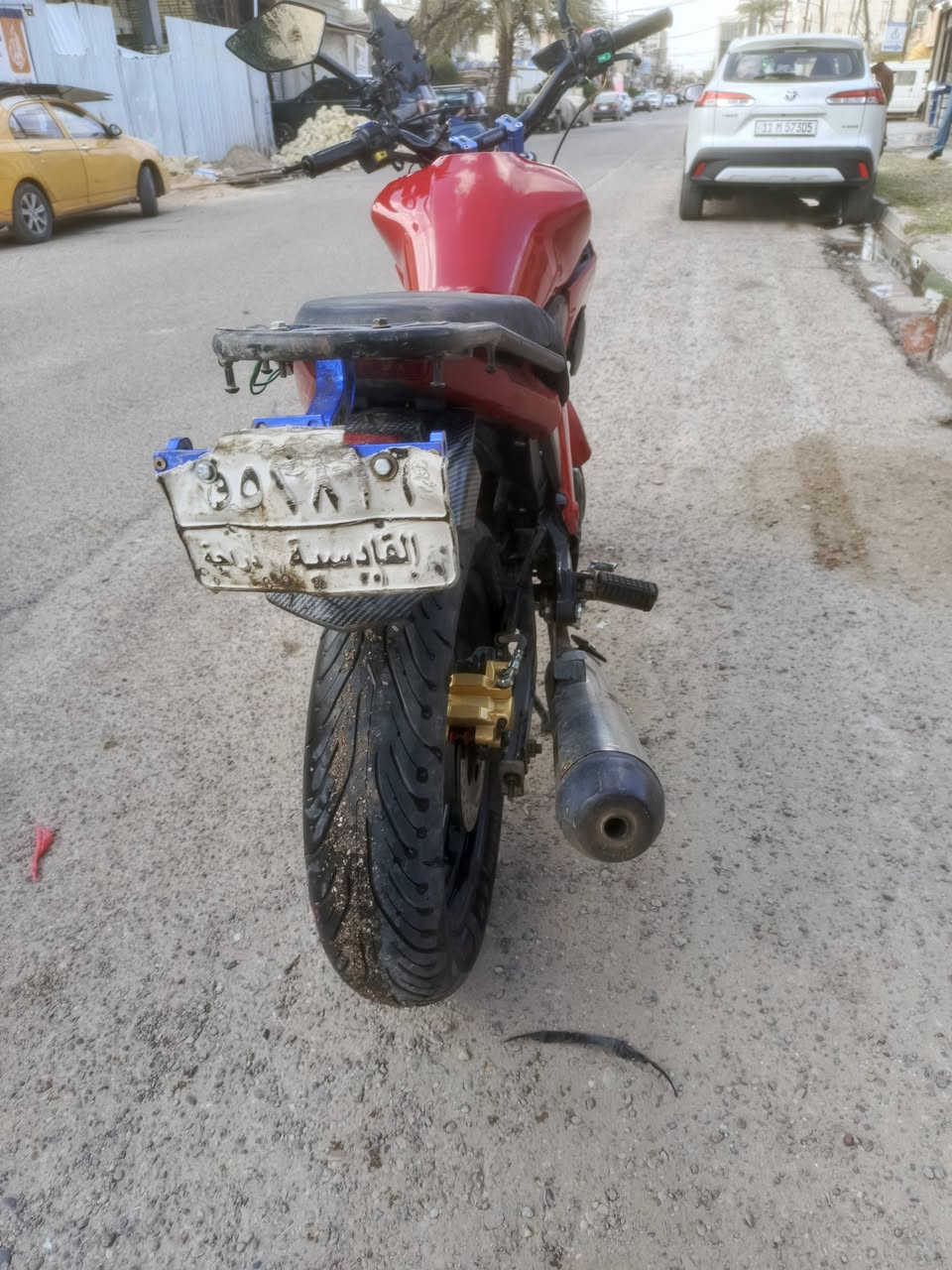 هوشا 2021
بغداد 
محرك 200 دايون 
دراجه فول 
2250الف مليونين 250
***********
دراجه بسمي
