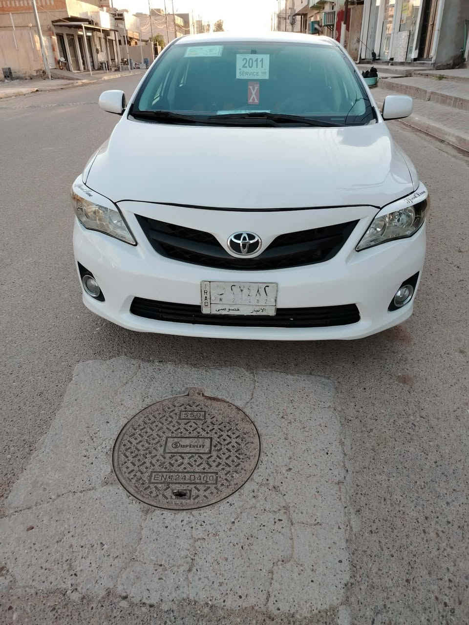 السلام عليكم / للبيع كورلا وارد امريكي موديل 2011 رقم انبار محرك 1800 نظيف وگير نظيف تبريد شغال تخم تاير صدر امامي خلفي نظيف  بيها صبغ البنيد فقط والباقي سليم السونار موجود  شرط التحويل مكان السياره الانبار فلوجه الاتصال ع الارقام  (***********) /( *********** للبيع فقط يعني ماااراوس  السعر  108 مجال جدا قليل
