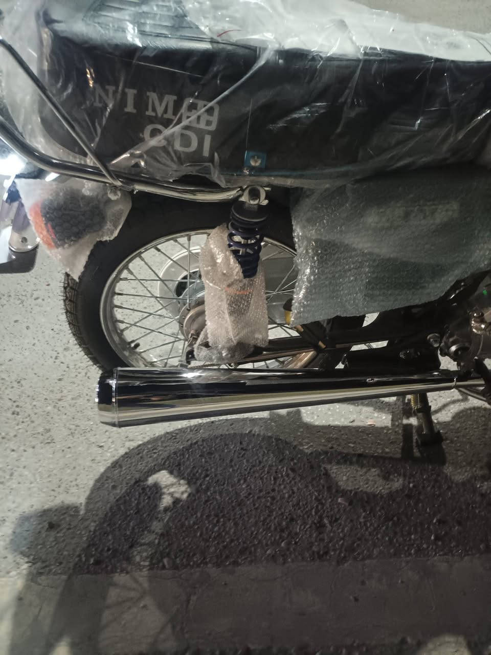 السلام عليكم نامه متياز الدراجه مشتغله نص ساعه بس بعدهي ما مسحوكه ارواق سكنر موديل 2026 825وبيه مجال ***********
