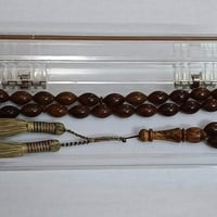 سبحه النارجين الطبيعي أصليه تطعيم 33حبه الحجم 12 الحبه السعر20الف  توص...