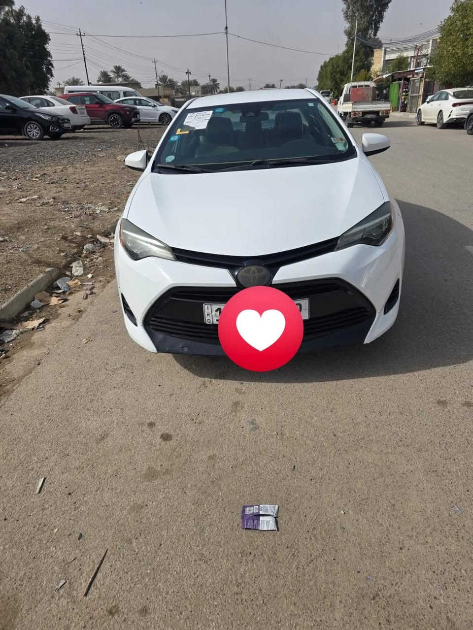 للبيع كورولا 2019 ياباني وارد أمريكي

حادثها فقط جاملغ الخلفي 

محرك 1800
فئة المحرك LE

ماشية 260 ألف
مكلوفة محرك وكير وحدادية وتيارات قبل أسبوع شادهن 

الموقع بغداد / الكرخ

للاستفسار الاتصال مع صاحب السيارة مباشر 
***********
غير متواجد في الفيس

