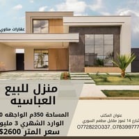 العباسية شارع الجزائر • منزل للبيع • ٣٥٠م