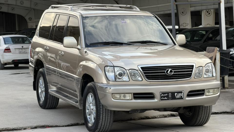 ڵیکسزس مۆدێل ٢٠٠٠
٦ بستۆن Lx 470 سلاید ناوزەرد چوار تایەو ویل تازە ڕەنگی برۆنز دو کوشن کارەبا سوکان کارەبا کوشن گەرم سەیارەکە جاهزە دو پارچە بۆیاخ ئەمریکا شوێن سلێمانی 
***********
