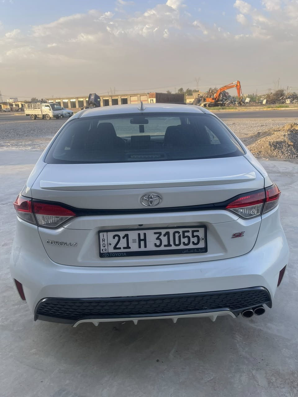 تيوتا كورلا SE  موديل (٢٠٢٠)ابيض. رقم سليمانية جديد هزه وسنوية جديد

الضرر  بدون دواخل موضح بسونار داخل المنشور. السيارة جديدة 

السعر(١٢٥) وبيها مجال 

مكاني ديالى بعقوبة /***********
