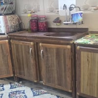 كاونتر • طابقين • لون صاجي