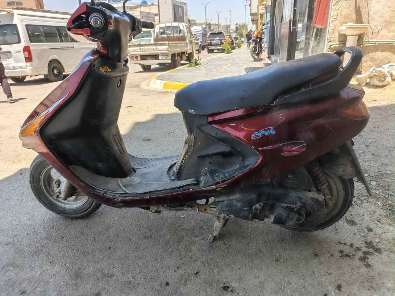 السلام عليكم
🚴三دراجة فراشة 140 دراجة مال جناااي
 
مكينة تخبل ناااعمة ومتسمع صوتها تشغلها كأنما طاااااافيه 

دبلات أمامية خلفية شغالة
دراجة حلوووه بس بصور مامغسولة 
دراجة كلشش نضيفة ومكينتها كلشش حلوه 
مكانة بابل مركز🌇🌇 مدينة🏦  🏢🏢

السعر 275 وبيهة مجال للطيبين  شررررط مكينة خرسة 

شراي يتصل ويدلل ***********
