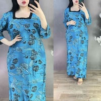 دشداشة نسائية • كشمير تركي • فري سايز 90 كيلو