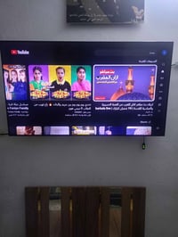 شاشة سامسونج (سمارت) حجم (55)  سنه الصنع (2019) بلد المنتج (كوريا الجن...