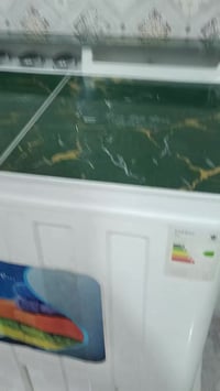 غسالة جديده نظافة  فول واستعمال يومين فقط بيع بسبب الانتقال الشراي يتص...