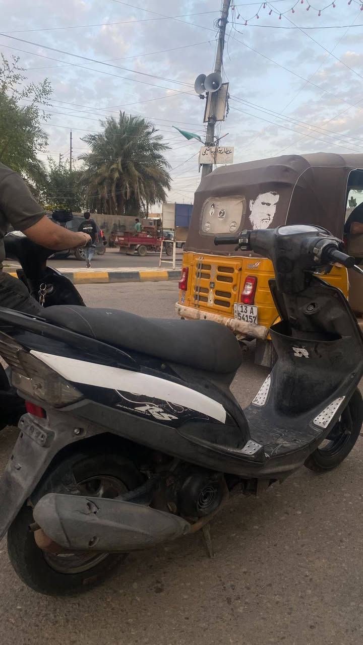 سلام عليكم شباب دراجه البيع ماكس عدله كلشي شغال بيه سلف هندر كهرباهيات كلشي شغال اوارق موجوده السعر 650 رقم *********** العنوان حي المعلمين القديم
