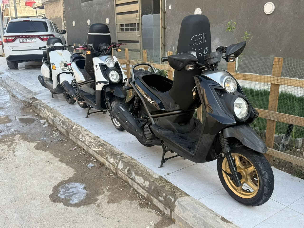 سلام عليكم سكنس للبيع متروسه تزويد شعله معدل حلوه لدراجه ما توكفك بشارع وكدام عينك النضافه مكان ناصريه مركز السعر 900 وبيها مجال قليل المريضه كله كبل لا سمعك حجي ما يعجبك 🤎☘️‼️


**إذا كنت صاحب هذا الإعلان وتريد حذفه لأي سبب، رجاءا أرسل رسالة إلى الدعم الفني**