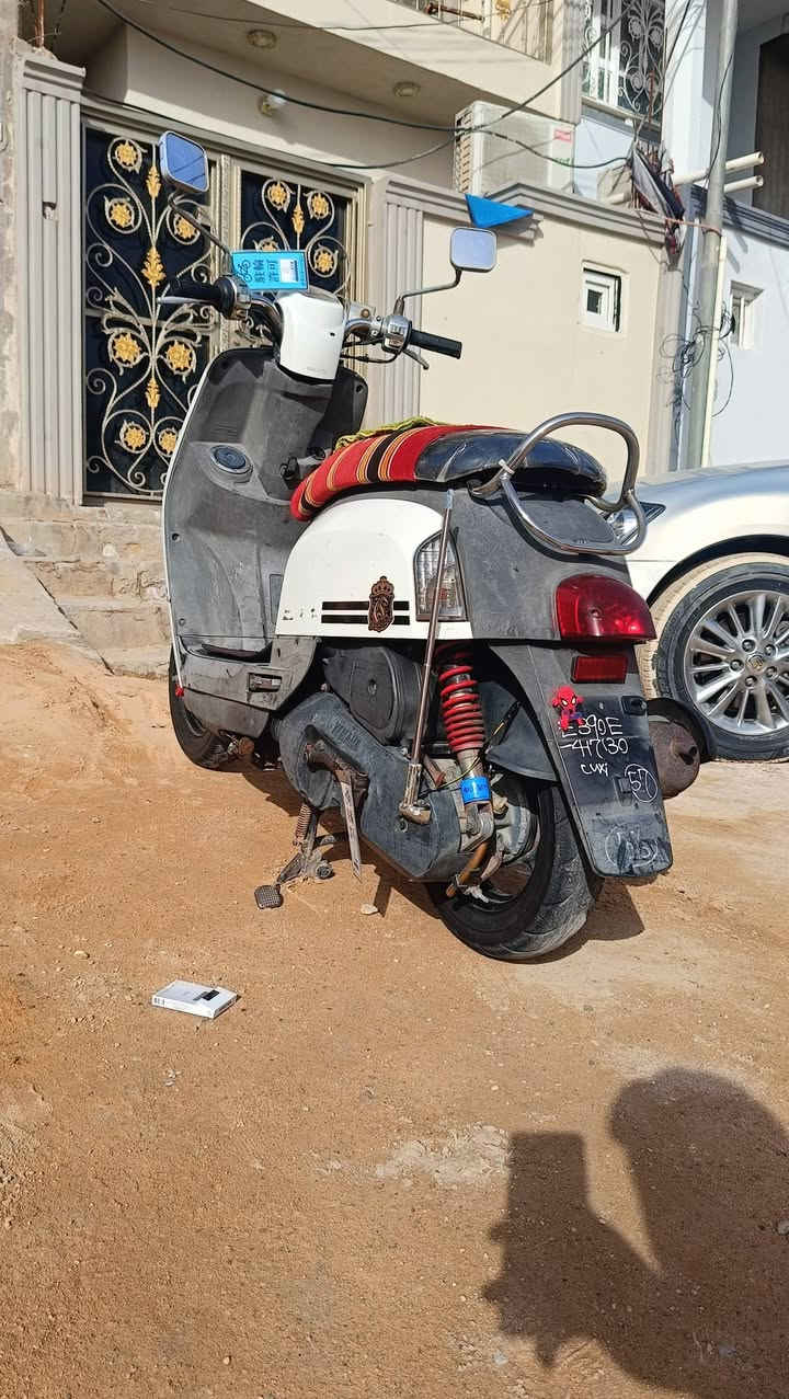 سلام عليكم
دراجه بوليس للبيع ما مفتوحه ختم واحد 
موديل (2008) مكفوله من كلشي شلعه ومعدل
كلشي شغال بيهه يتوهه طالعه من الرمبه
سعر (1100) ***********
