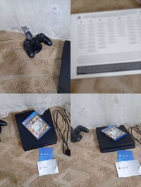 بلي 4 سلم  لا مصلح ولا مفتوح   نضيف وياه جوستك وحدة نضيفة   وياه حاملة...