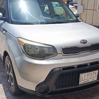 كيا صول 2014 مكينة 1600 حادث تبديل الباب خلف السائق وصبغ داير الجاملغ ...