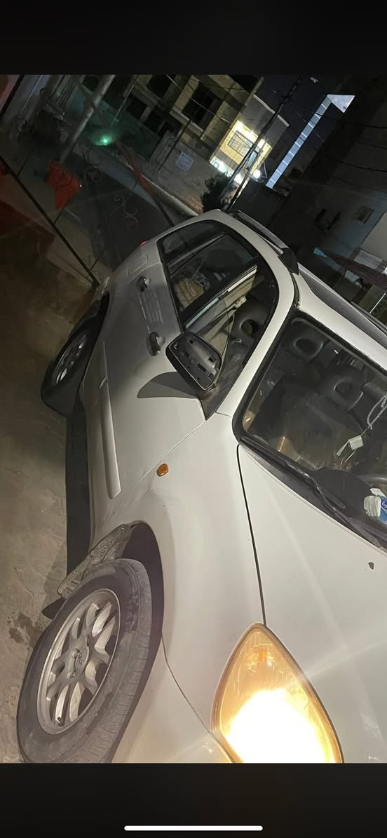 السلام عليكم 
شيري تيكو ٢٠١١  نضيفه تبريد شغال رقم بابل بأسمي بيها فقط تلكيط خياسات السياره جاهزه ماتذب عليها ربع مكانها نجف كوفه
***********
