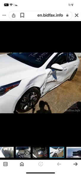 كيا فورتي موديل 2020 وارد امريكي ضررها باب وجاملغ كما موضح في الصور مواصفات كاميرا رادار توقف ذاتي معروفة مواصفاتها ماشية54 السعر 13500 رقمها بغداد للاتصال *********** بغداد
