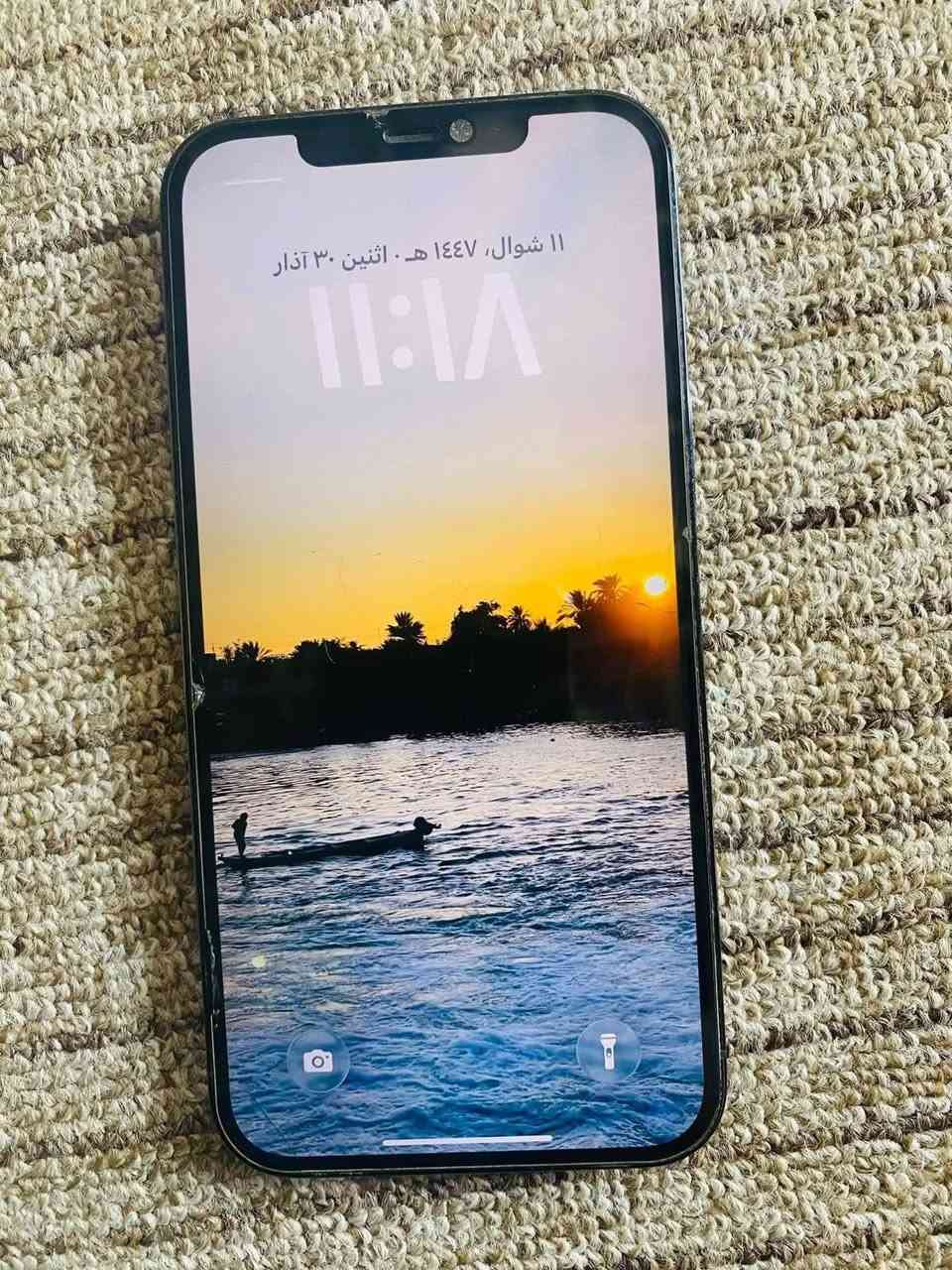 iPhone 12 Pro Max
أيفون12برو ماكس جهاز نضيف جديد مبدل شاشه صليه 
ذاكره 256 غراضه كامله كامله فيس ايدي شغال سعر٢٤٥
***********
