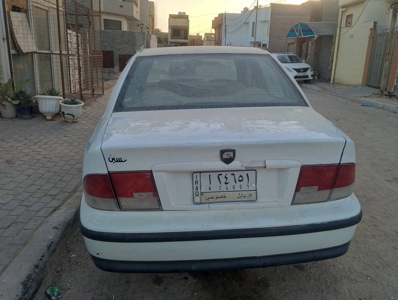 السلام عليكم مراوس ب طيبة نضيفة مكاني*********** كربلاء سمند خصوصي موديل 11مكينة وكير وحدادية ومكفول تحويل ثاني يوم لحد يكلي شبيه ضربة لو شبيه صبغ خوة ايراني ابيع مكينة وكير وحدادية وتحويل مكفول فقط
